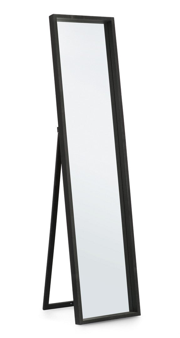 SPECCHIO ST C-C TIZIANO RETT NERO 40X170