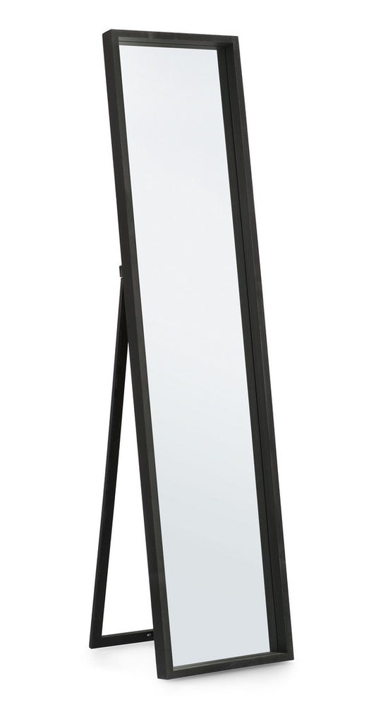 SPECCHIO ST C-C TIZIANO RETT NERO 40X170