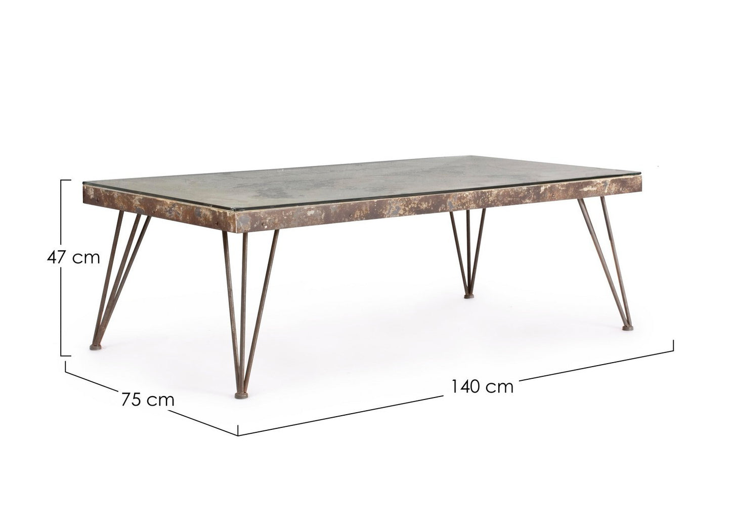 TAVOLINO ATLANTIDE 140X75