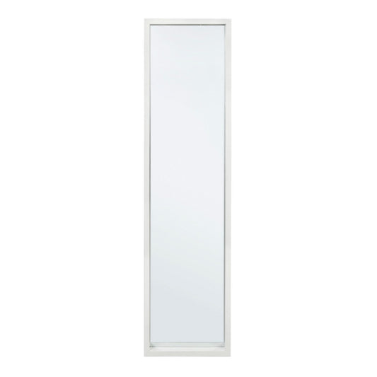 SPECCHIO C-C TIZIANO RETT BIANCO 32X122