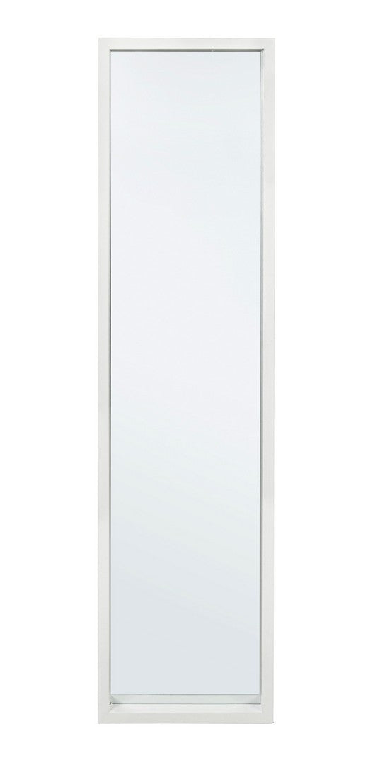 SPECCHIO C-C TIZIANO RETT BIANCO 32X122