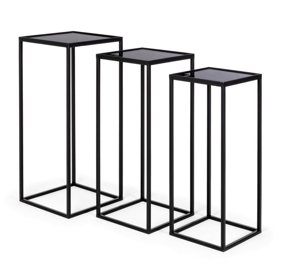 SET3 TAVOLINO NUCLEOS QU NERO