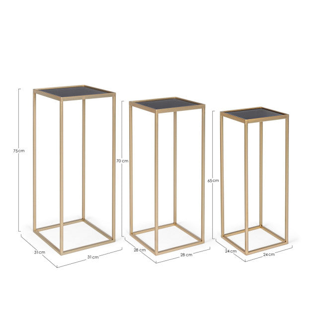 SET3 TAVOLINO NUCLEOS QU ORO