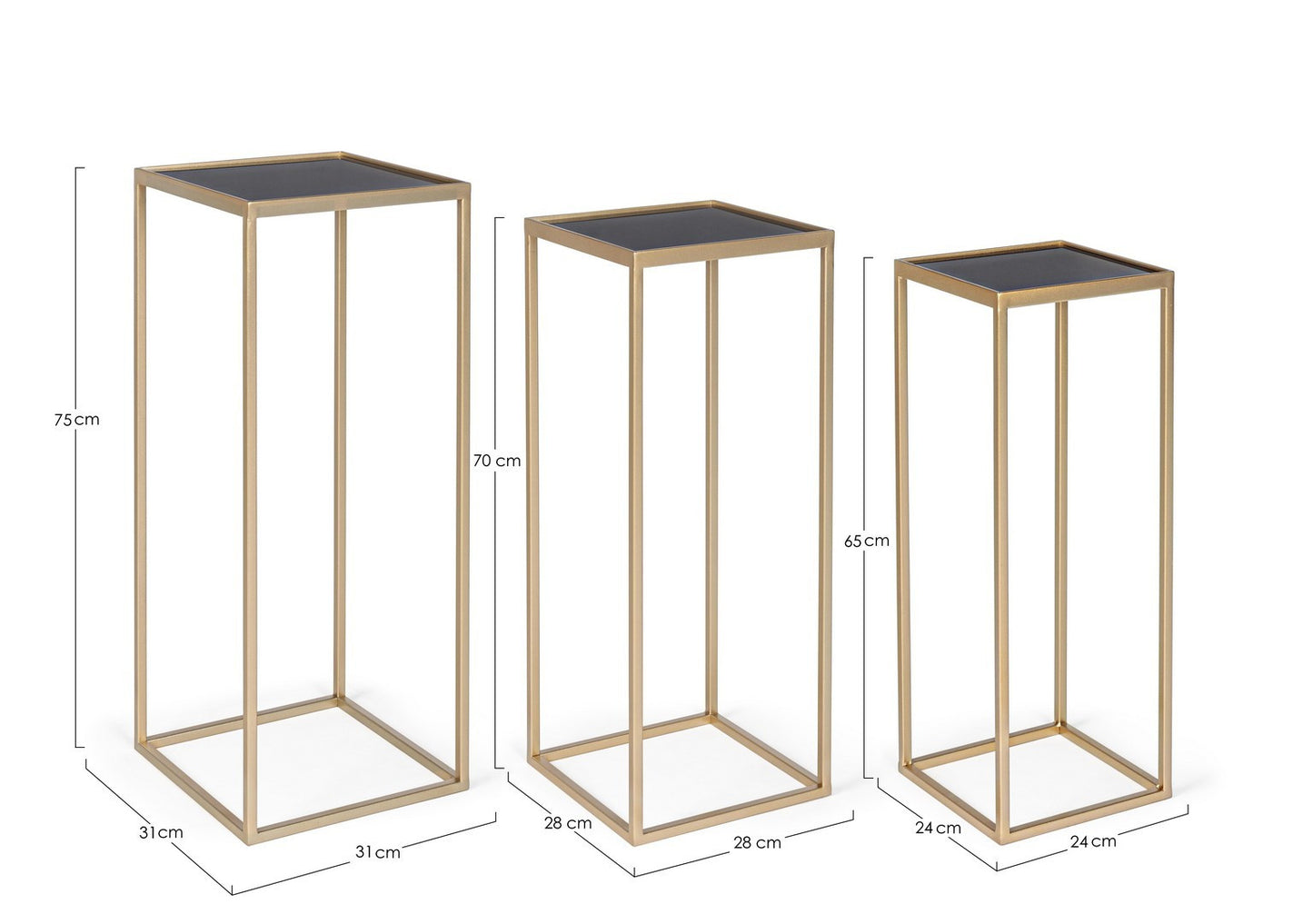 SET3 TAVOLINO NUCLEOS QU ORO