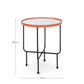 TAVOLINO PAINTER C-SPECCHIO TO ROSSO D50