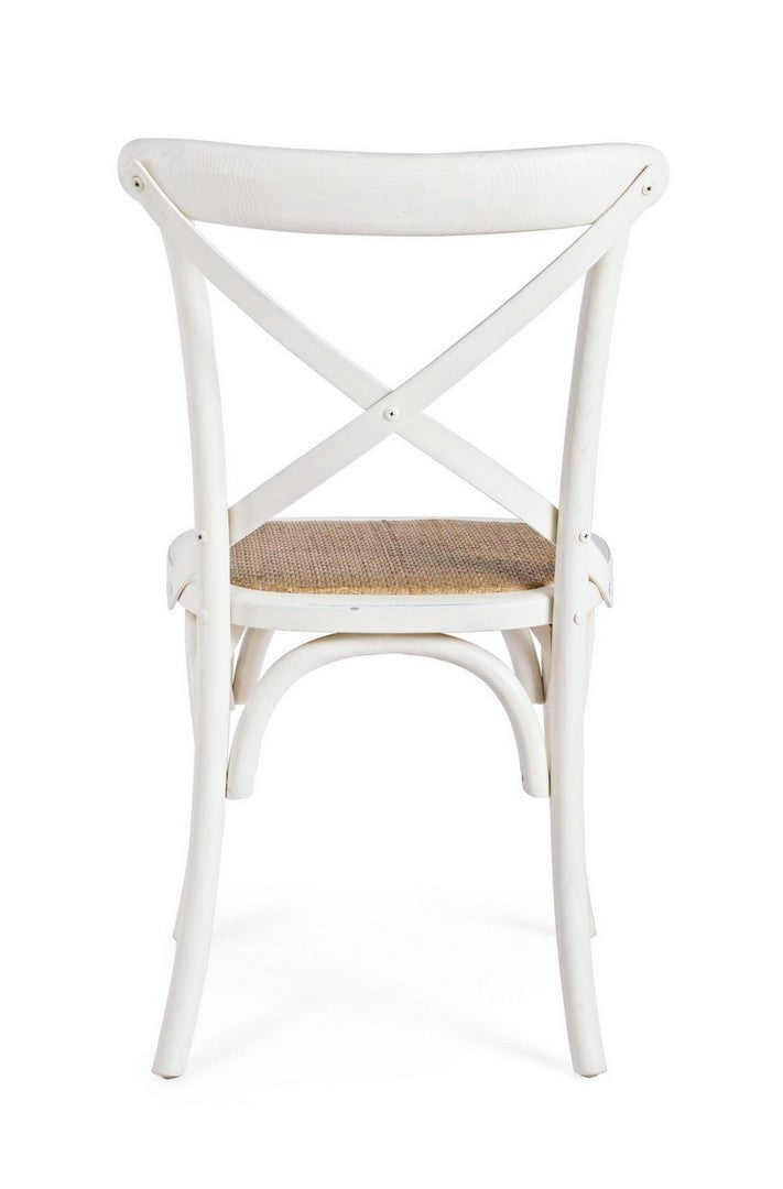 SEDIA CROSS BIANCO