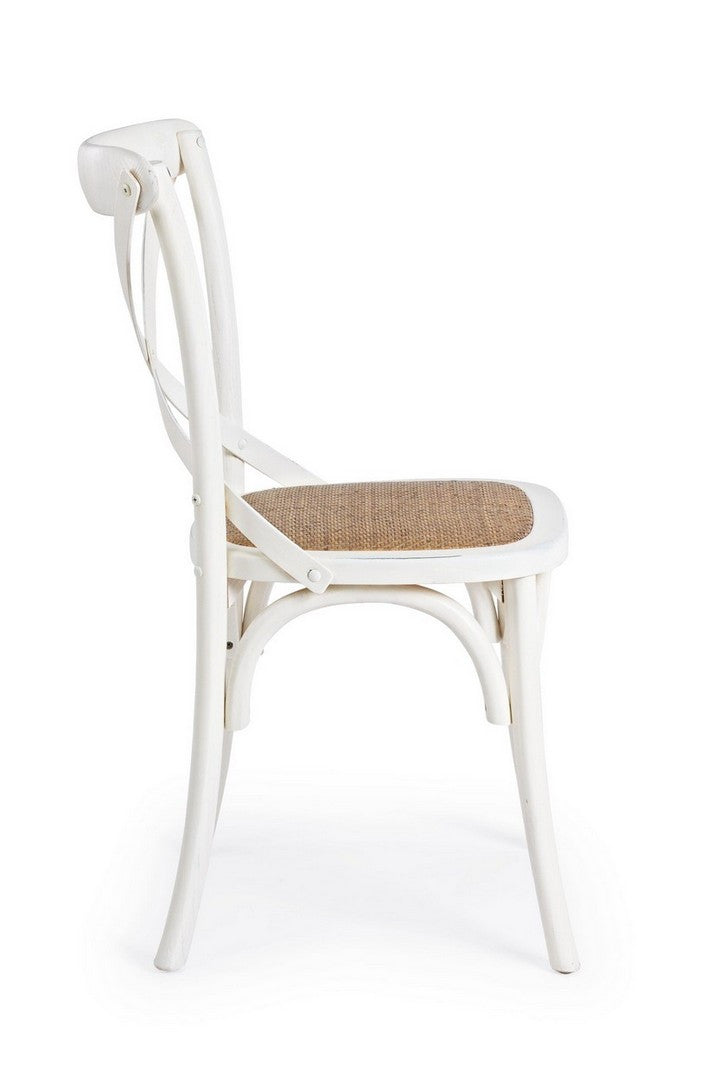 SEDIA CROSS BIANCO