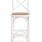 SGABELLO BAR CROSS BIANCO