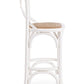 SGABELLO BAR CROSS BIANCO
