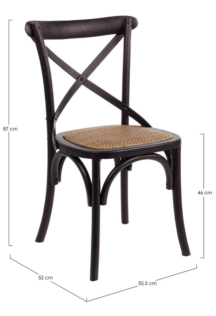 SEDIA CROSS NERO
