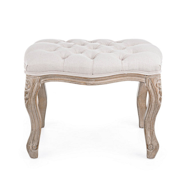 SGABELLO POGGIAPIEDI DIVA NATURALE