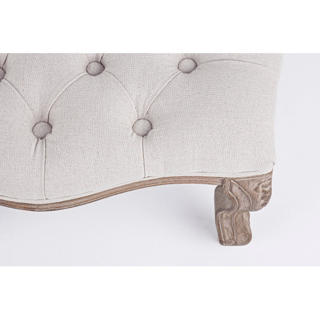 SGABELLO POGGIAPIEDI DIVA NATURALE