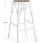 SGABELLO BAR CIRCLE BIANCO