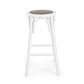 SGABELLO BAR CIRCLE BIANCO