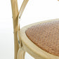SEDIA CROSS MARRONE NATURALE