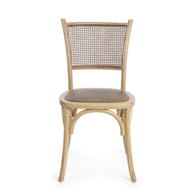 SEDIA CARREL NATURALE