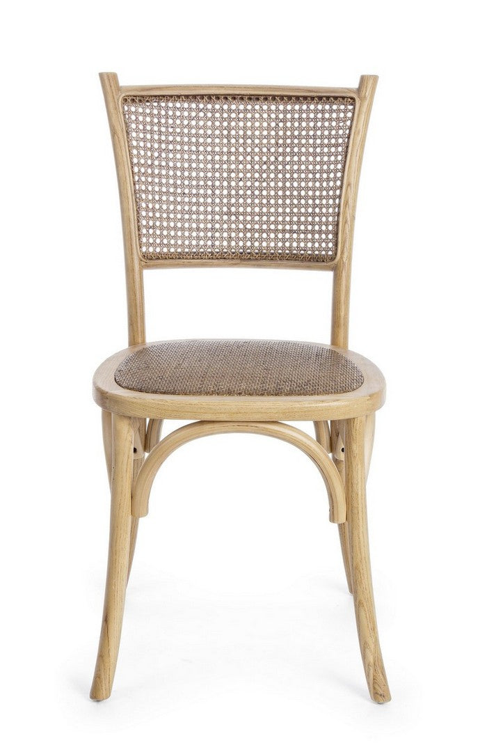 SEDIA CARREL NATURALE