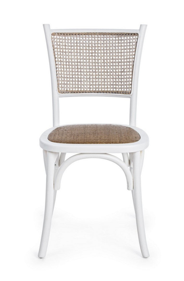SEDIA CARREL BIANCO