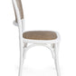 SEDIA CARREL BIANCO