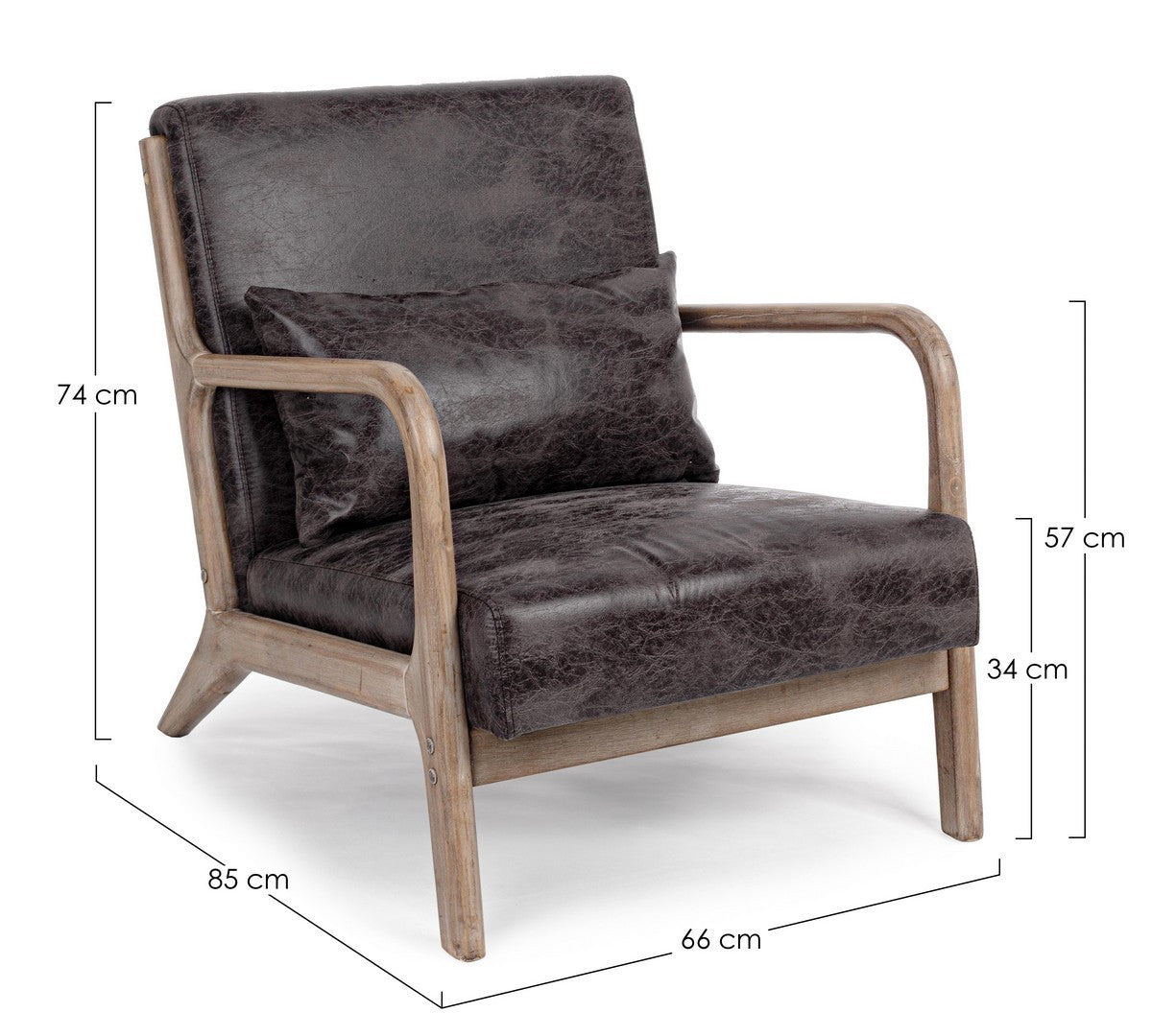 POLTRONA C-C ANCILLA DARK
