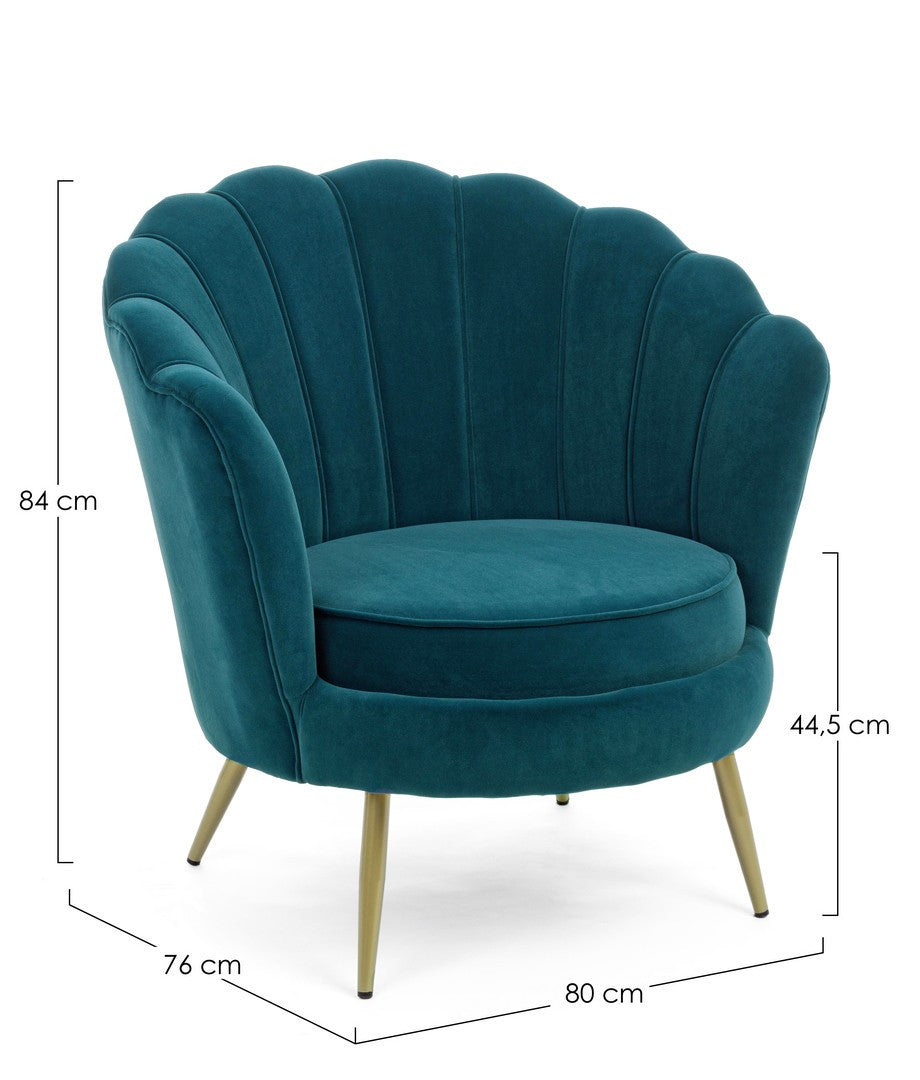 POLTRONA GILIOLA BLUE