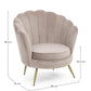 POLTRONA GILIOLA GRIGIO CHIARO