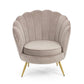 POLTRONA GILIOLA GRIGIO CHIARO
