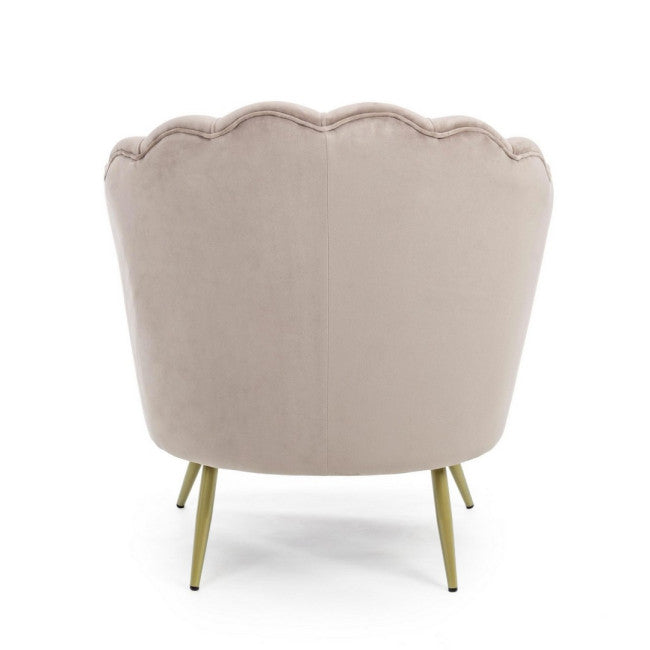 POLTRONA GILIOLA GRIGIO CHIARO