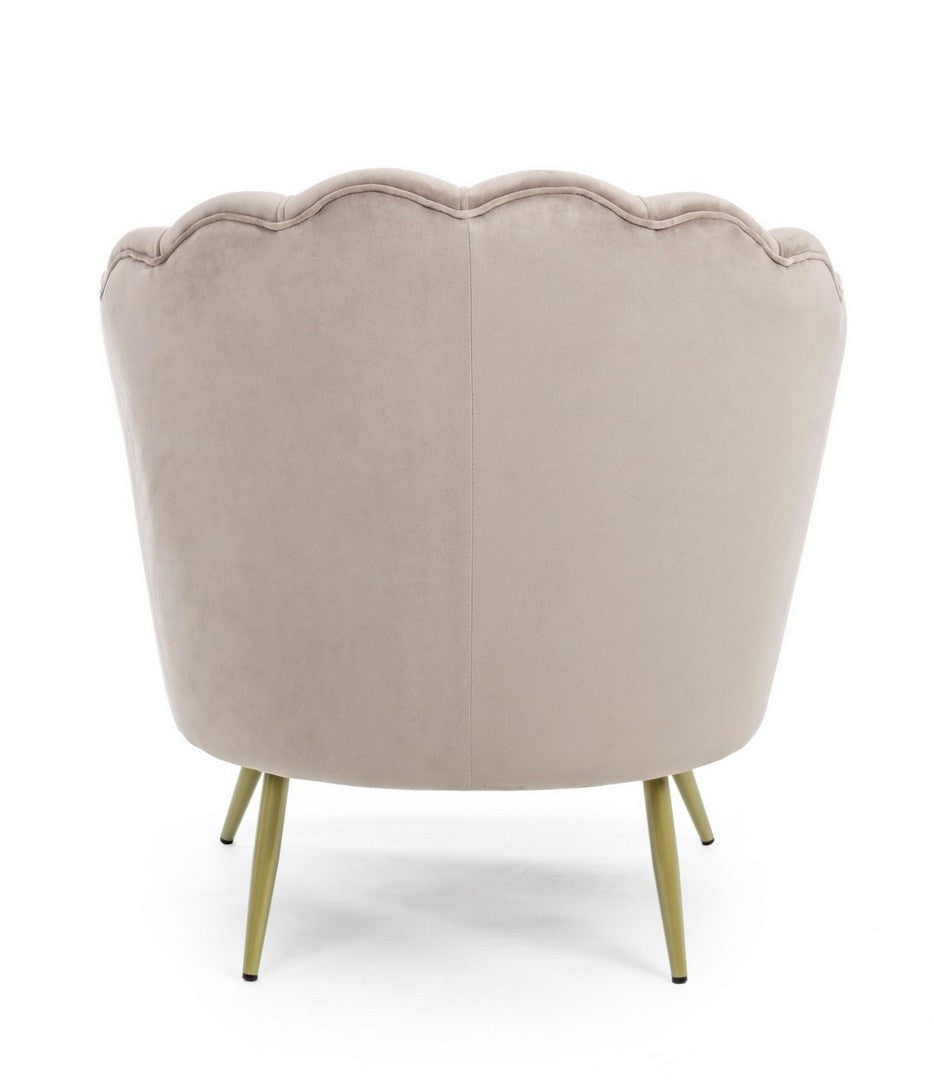 POLTRONA GILIOLA GRIGIO CHIARO
