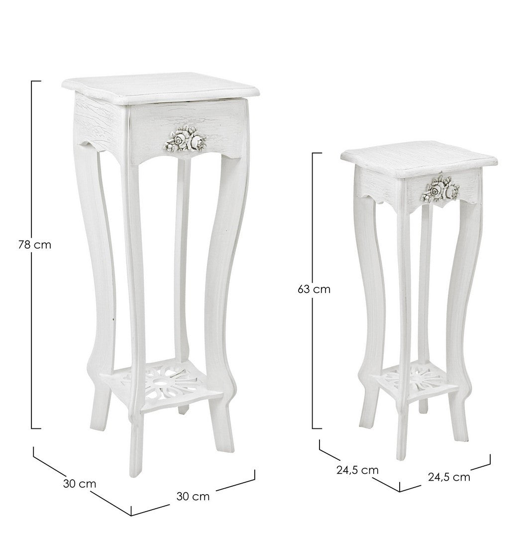 SET2 PORTA LAMPADA BLANC