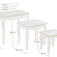 SET3 TAVOLINO CLORINE