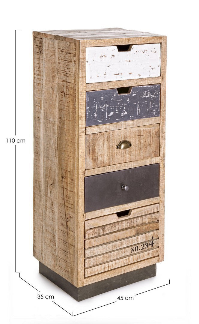 CASSETTIERA 5C TUDOR