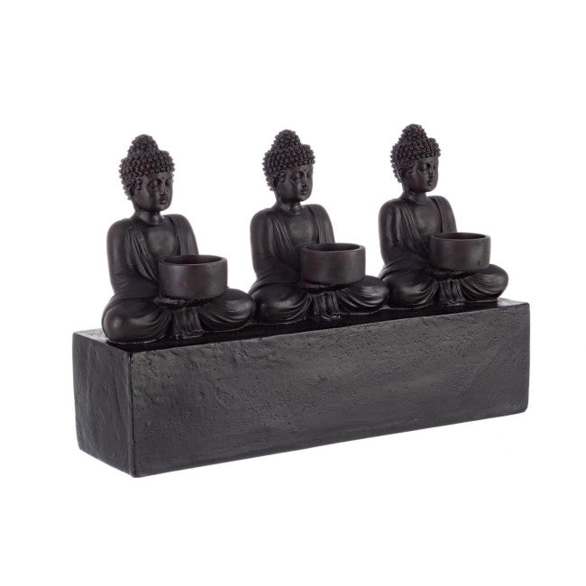 DECORAZIONE 3P BUDDHA SEDUTO 40X10