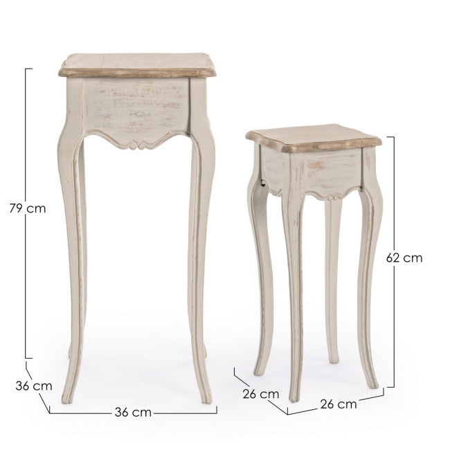 SET2 TAVOLINO CLARISSE