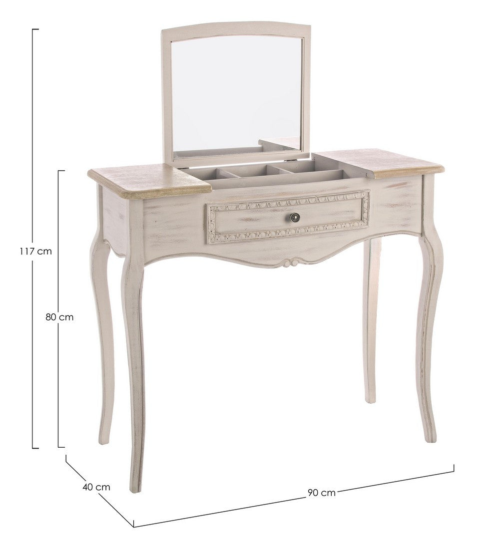 CONSOLLE C-CONTENITORE-SPECCHIO CLARISSE