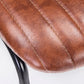 SEDIA DEBBIE ARANCIO SCURO VINTAGE