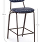 SGABELLO BAR DEBBIE BLU VINTAGE