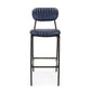 SGABELLO BAR DEBBIE BLU VINTAGE