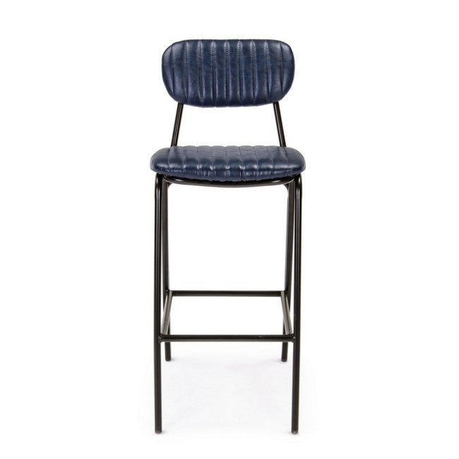 SGABELLO BAR DEBBIE BLU VINTAGE