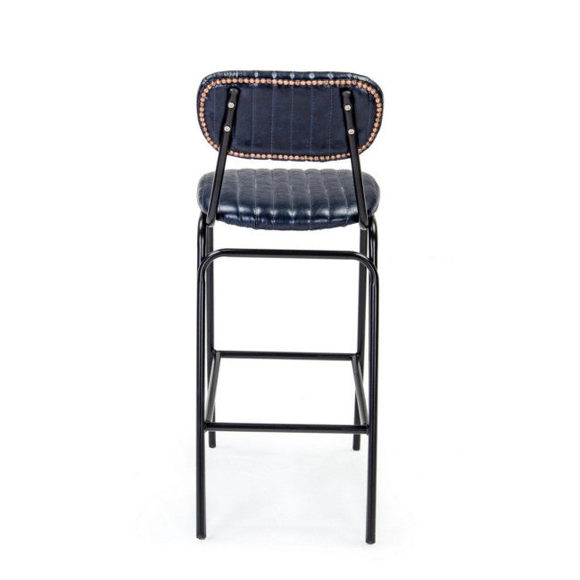 SGABELLO BAR DEBBIE BLU VINTAGE