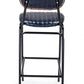 SGABELLO BAR DEBBIE BLU VINTAGE
