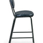 SGABELLO BAR DEBBIE BLU VINTAGE