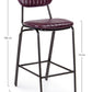 SGABELLO BAR DEBBIE BORDEAUX VINTAGE