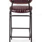 SGABELLO BAR DEBBIE BORDEAUX VINTAGE