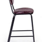 SGABELLO BAR DEBBIE BORDEAUX VINTAGE