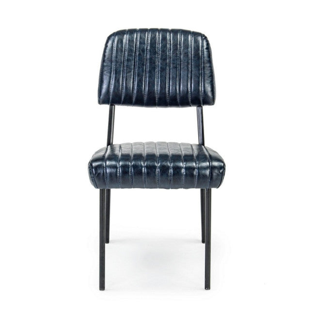 SEDIA NELLY BLU VINTAGE