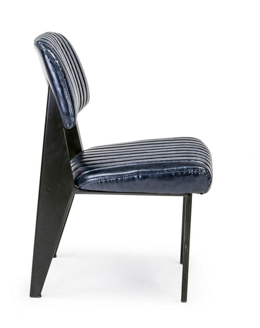 SEDIA NELLY BLU VINTAGE