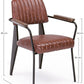 SEDIA C-BR NELLY ARANCIO SCURO VINTAGE