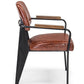 SEDIA C-BR NELLY ARANCIO SCURO VINTAGE