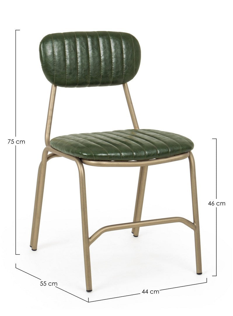 SEDIA ADDY VERDE SCURO